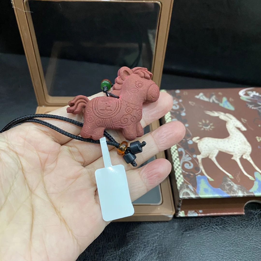 非金属树脂吊坠 七彩敦煌马上有钱挂饰