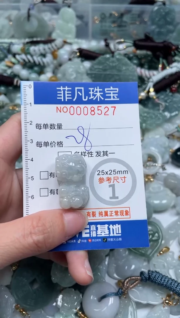 【闪购商品】翡翠颈饰未镶嵌00..8527