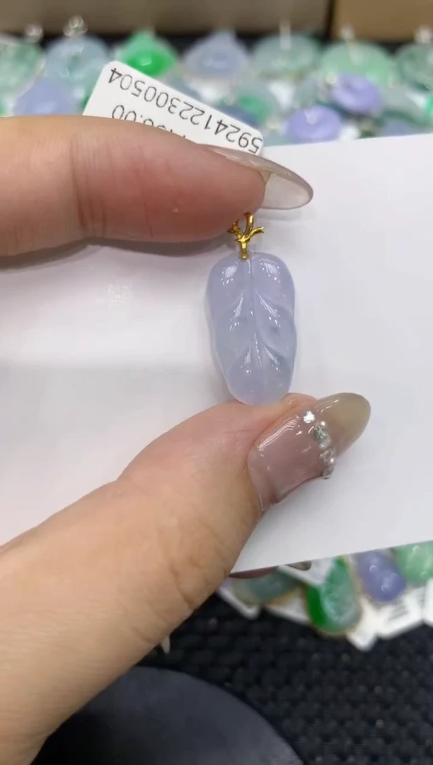 【闪购商品】翡翠颈饰18K金镶嵌222222222
