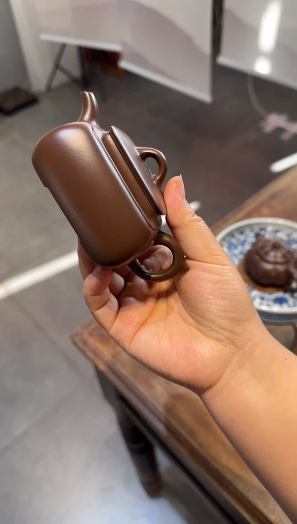 茶壶紫砂洹**工长四方 紫砂壶