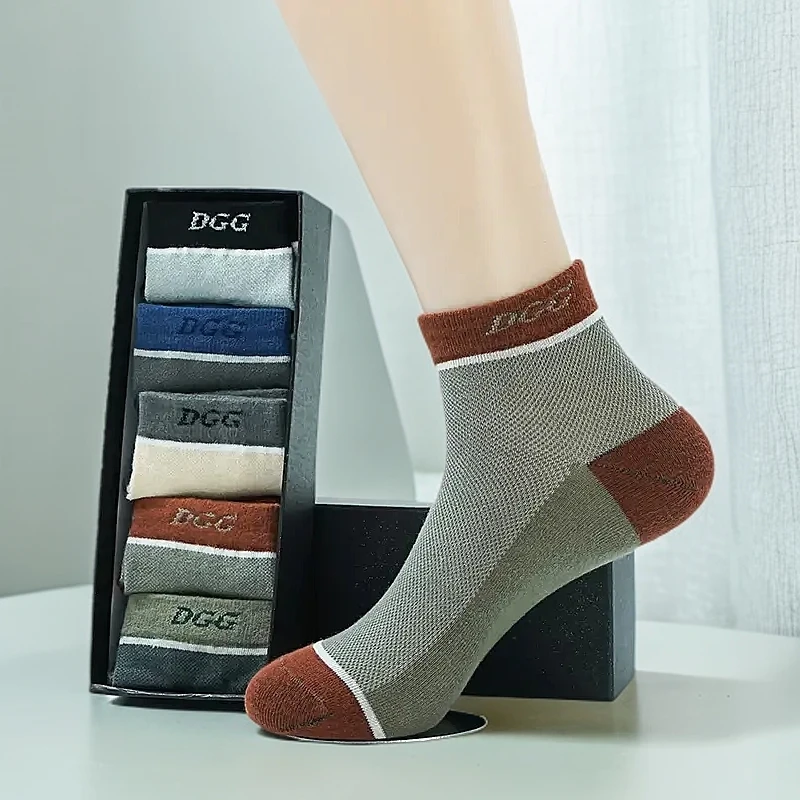 【真正国产新疆棉防臭】10双装夏季透气薄款女款男士运动防臭袜