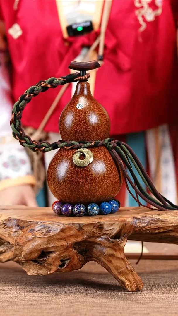 【闪购商品】270—光岳葫天然大漆酒葫芦不含漆珠