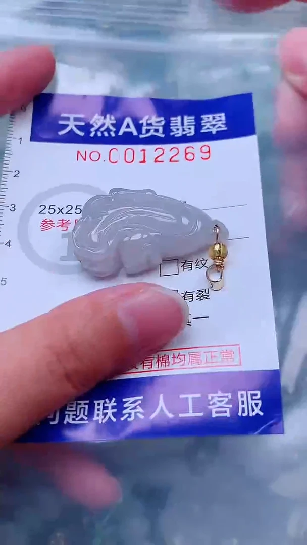 吊坠(不含链)未镶嵌翡翠1