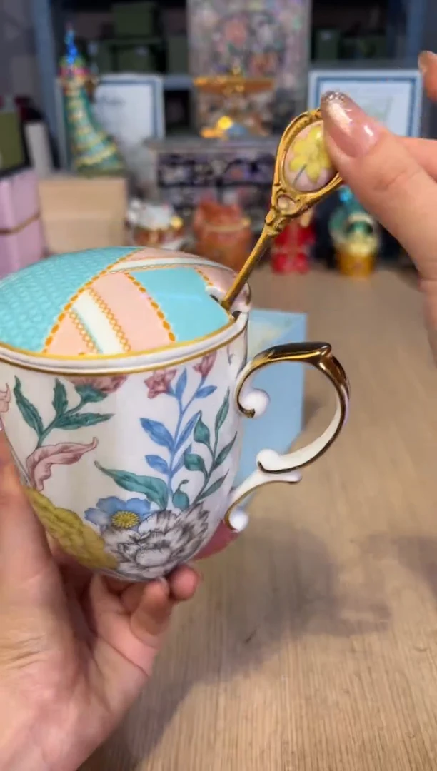 【闪购商品】杯90米兰花园盖杯