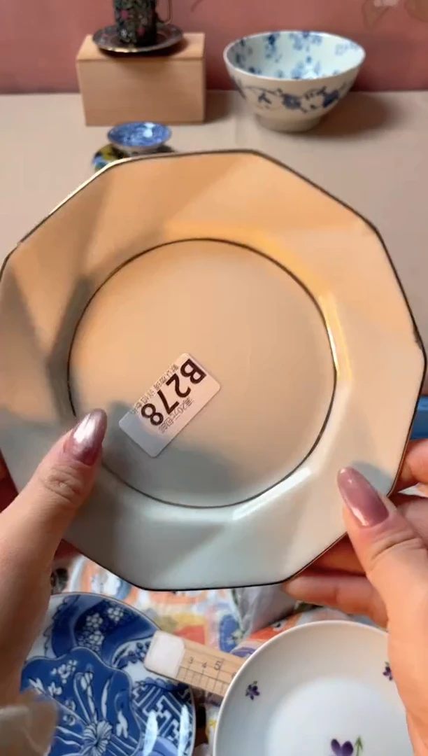 瓷片蜡**旧瓷器瓷器B278