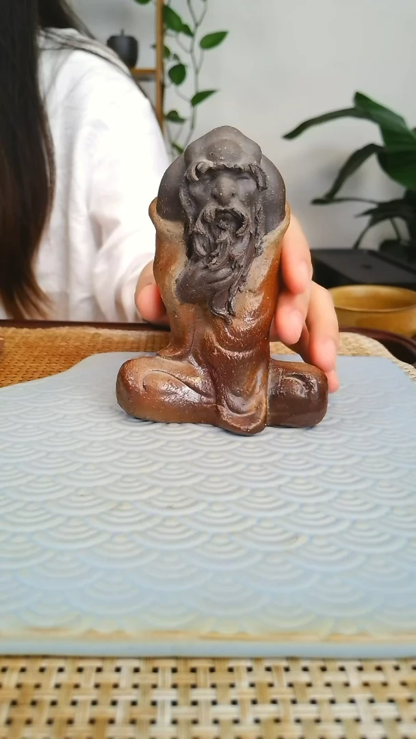柴烧 高品质 手工达摩 茶宠
