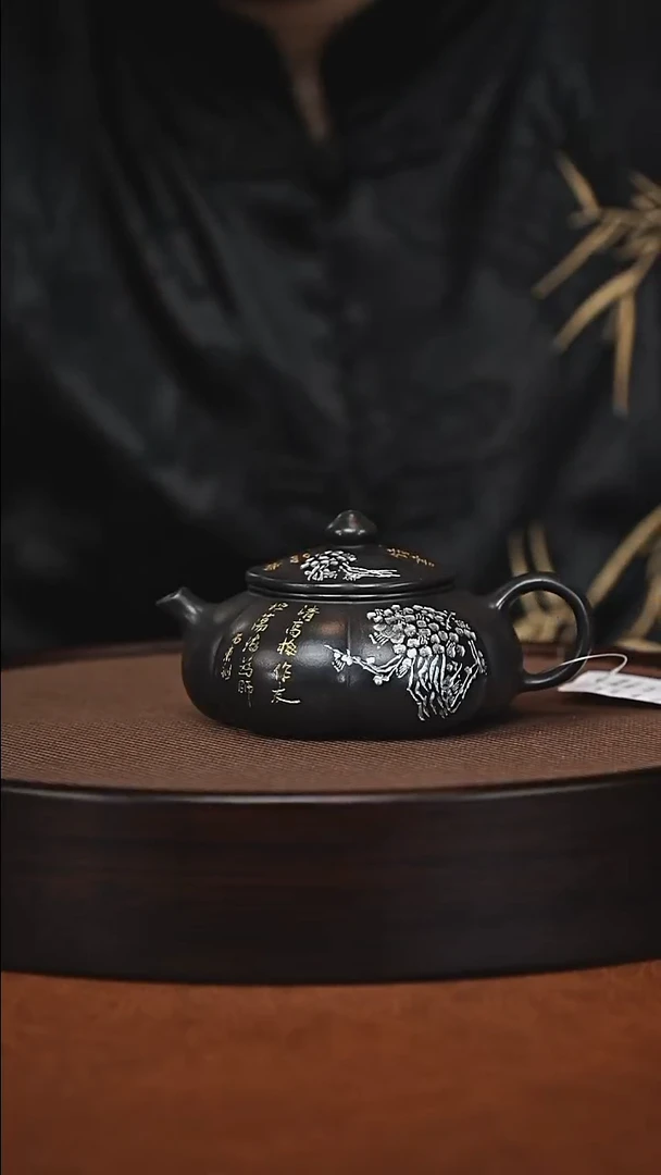 茶壶紫砂原矿紫砂壶