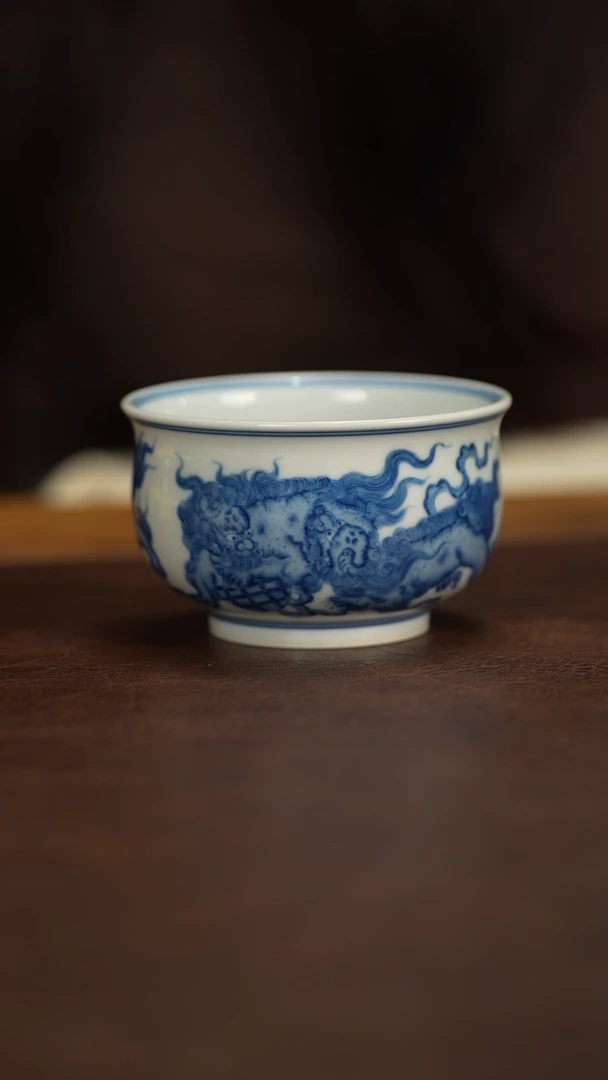 【闪购商品】行古堂五狮炉式杯