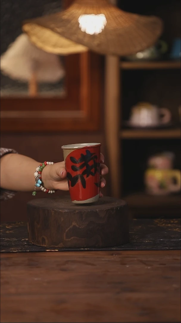 陶瓷景德镇高温釉下手绘陶瓷208