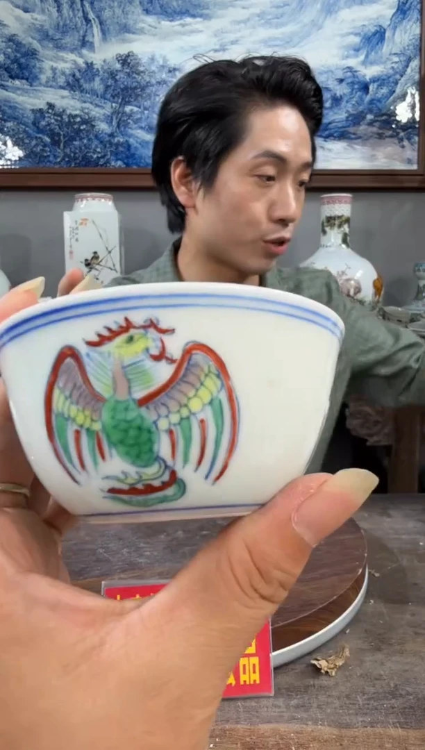 吴义松陶瓷联盟手绘陶瓷编码：108