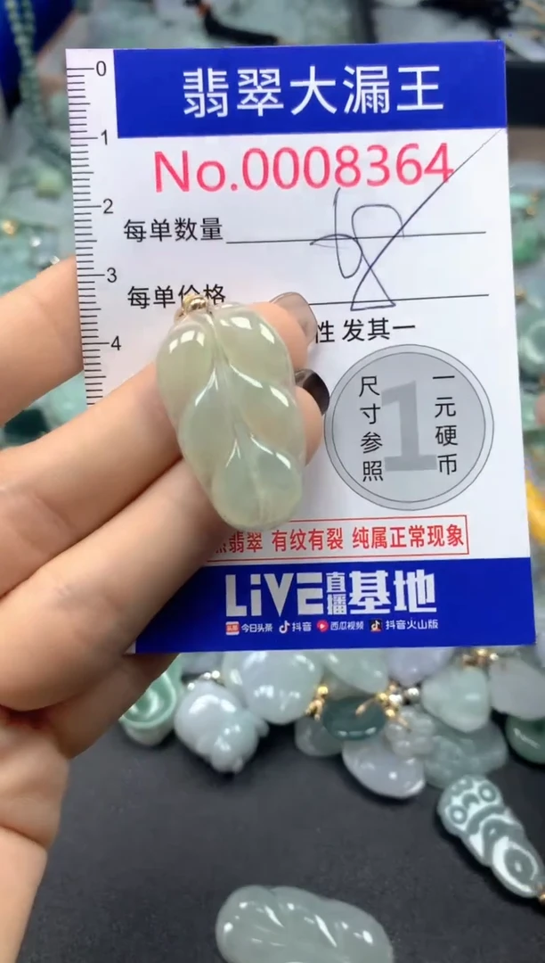 颈饰未镶嵌翡翠8364