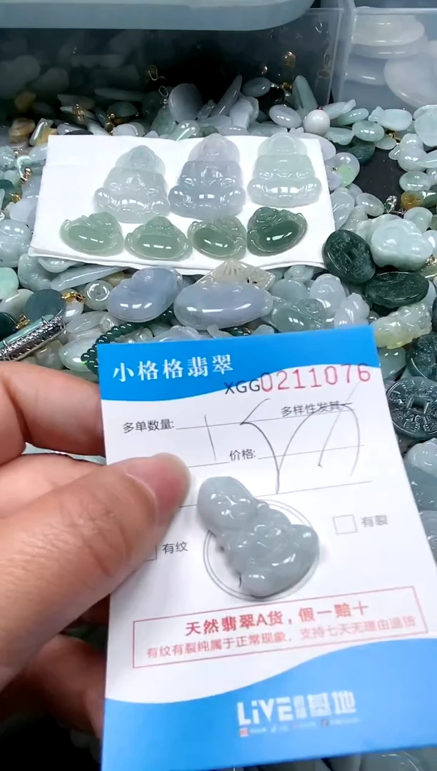 【闪购商品】翡翠颈饰未镶嵌闪购商品0211076