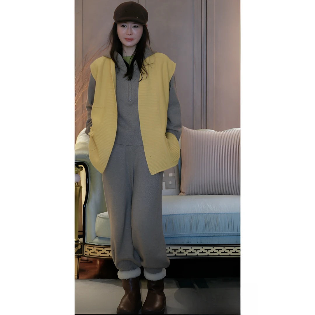 璇之恋·王璇·尼尼马甲/黄色·王璇原创设计