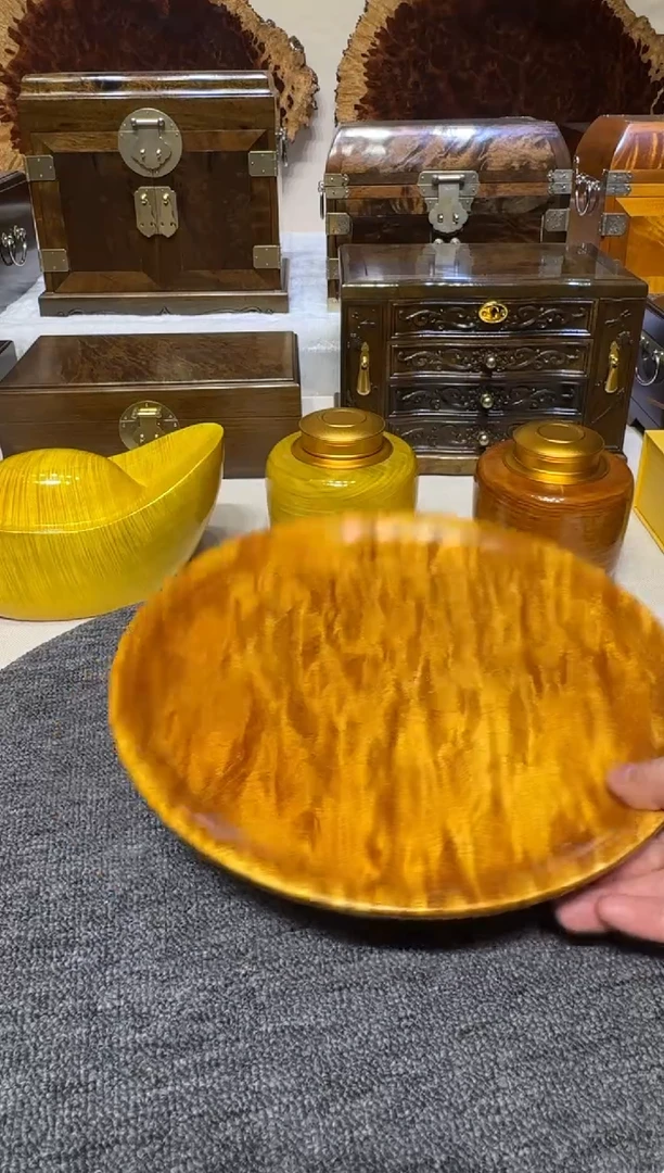 金丝楠千年枯木老料 聚宝盆27.4/3.7