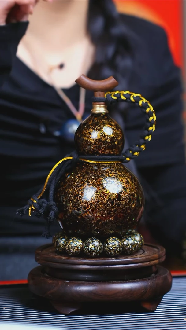 【闪购商品】JJ077迎元宵臻选大漆酒葫芦