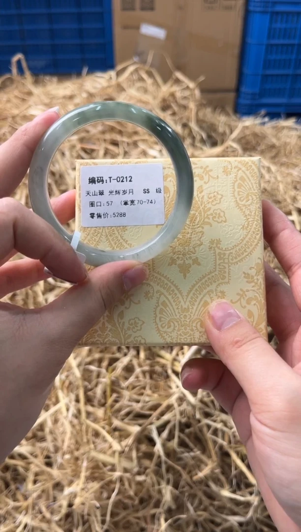 未镶嵌手镯石英质玉T-0212