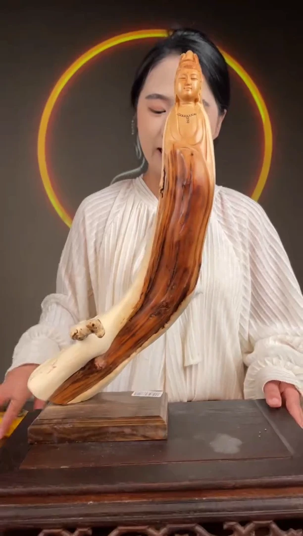 柏木（崖柏）手工摆件,先抢先得! 编号:306