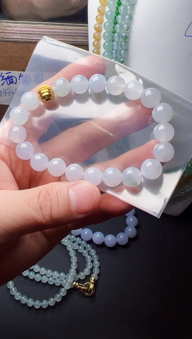 定制翡翠未镶嵌卡10+缅甸天然翡翠A货