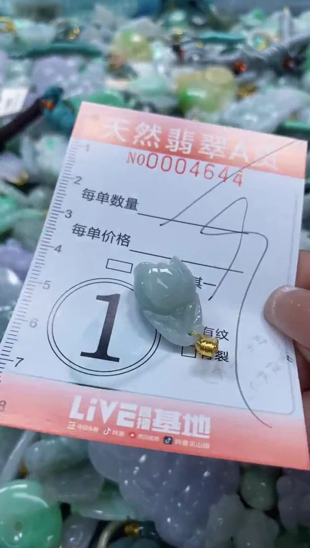 翡翠未镶嵌颈饰闪购0004644