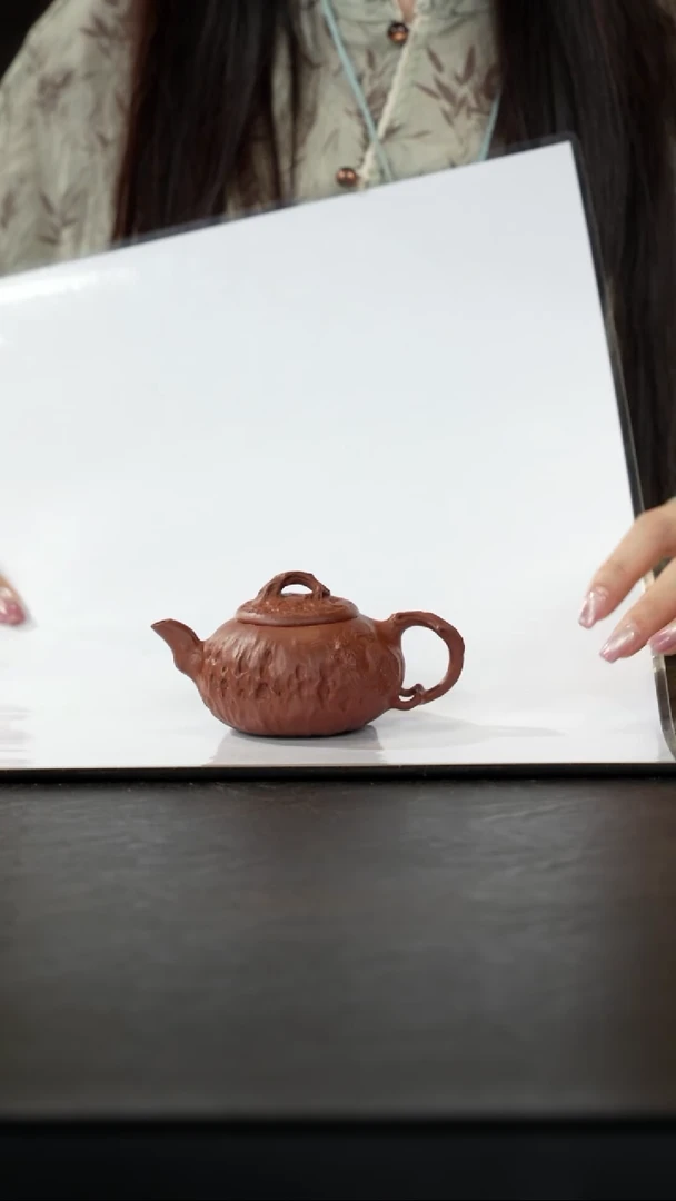 茶壶紫砂动**限龙供春红降坡150cc