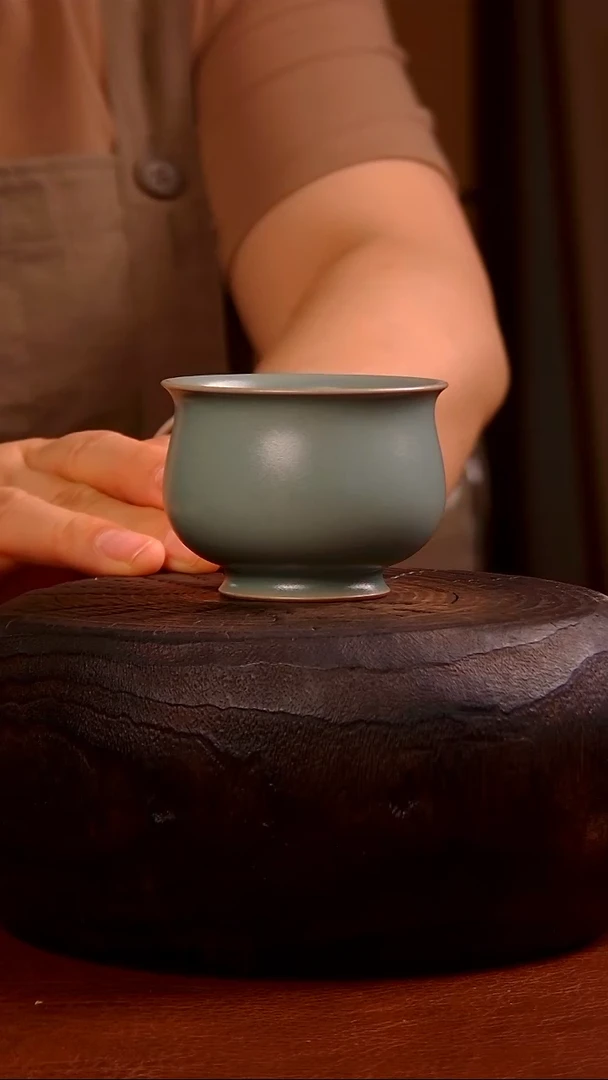 瓷片458瓷源玉兰杯..........