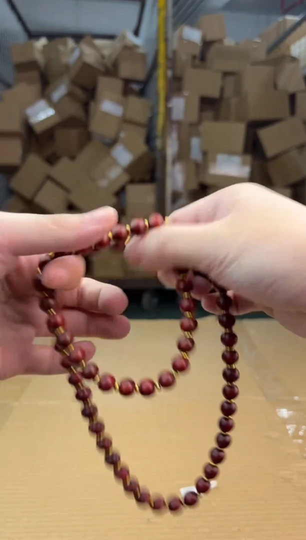 禧一文玩木作类材质手串无礼盒