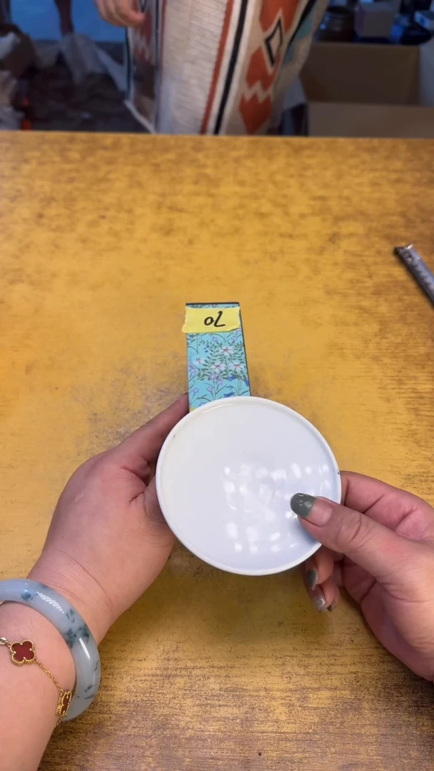 瓷器瓷器瑕疵破破70古碗