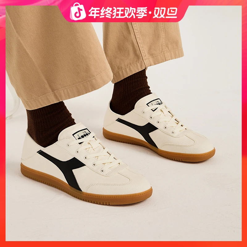 diadora迪亚多纳男女春夏懒人鞋一脚蹬帆布休闲鞋Saunter slipon