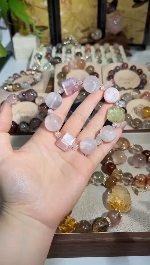 水晶摆件未镶嵌diy孤品设计