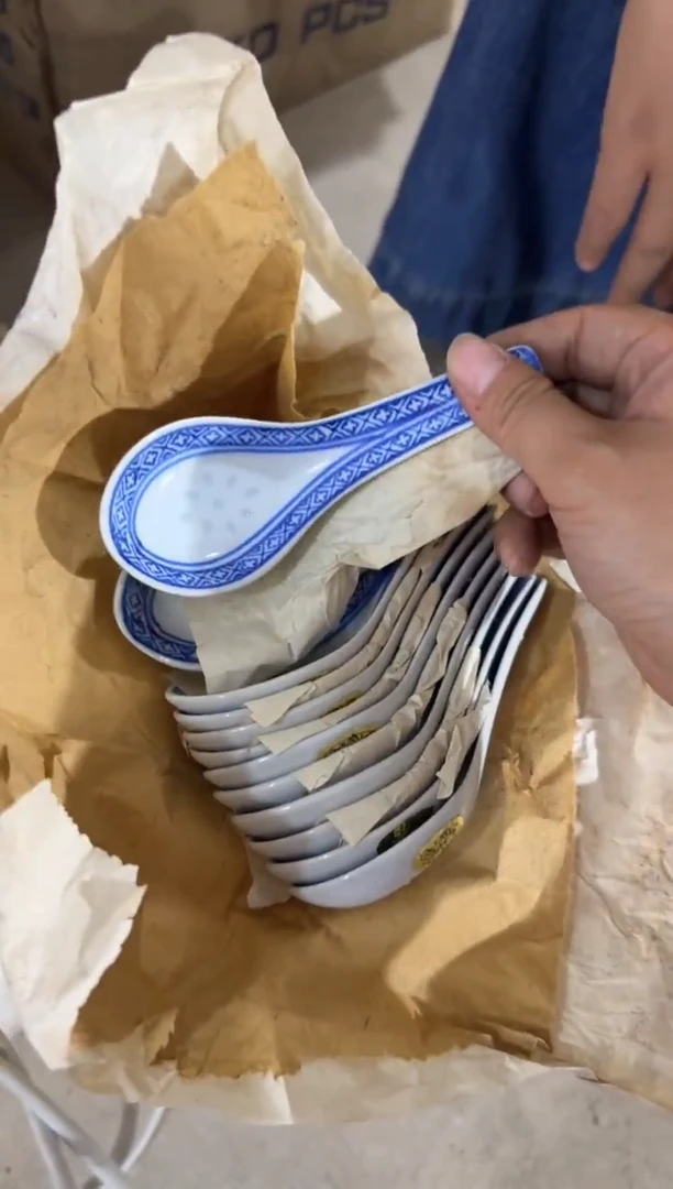 摆件玲珑勺子十二只微瑕请慎拍