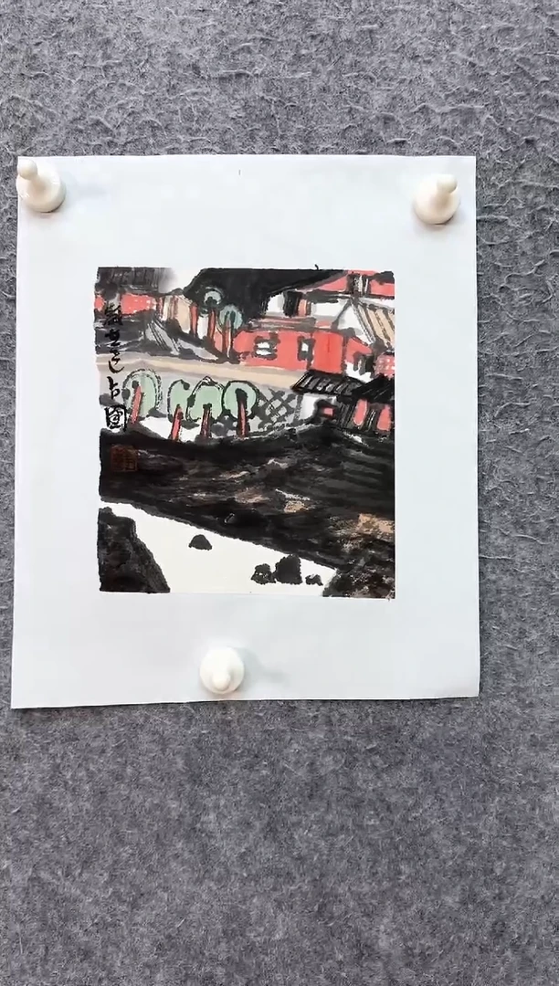 国画ST-JZP老师绘画作品