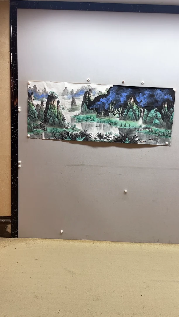 【闪购商品】国画张金专 漓江风情