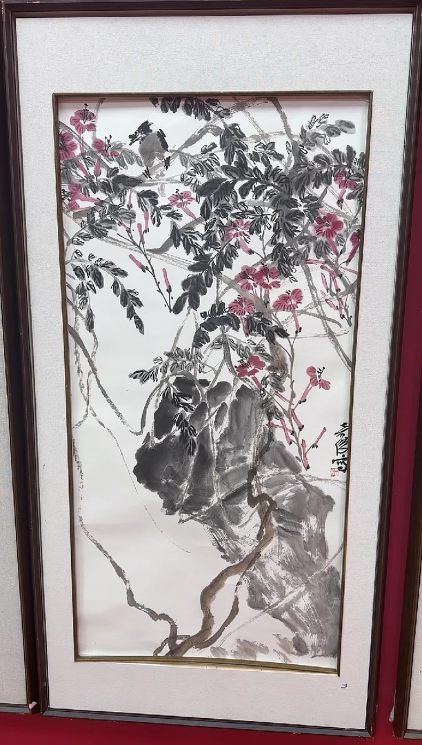 国画z天津人美-雷奇俊花鸟8平尺