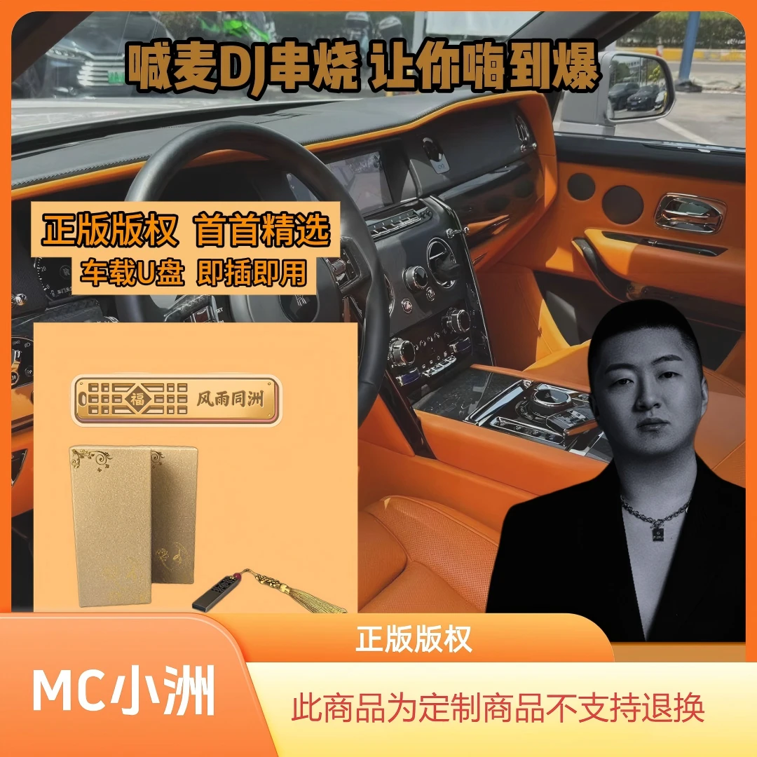 【定制商品不退不换】mc小洲私人订制车载u盘