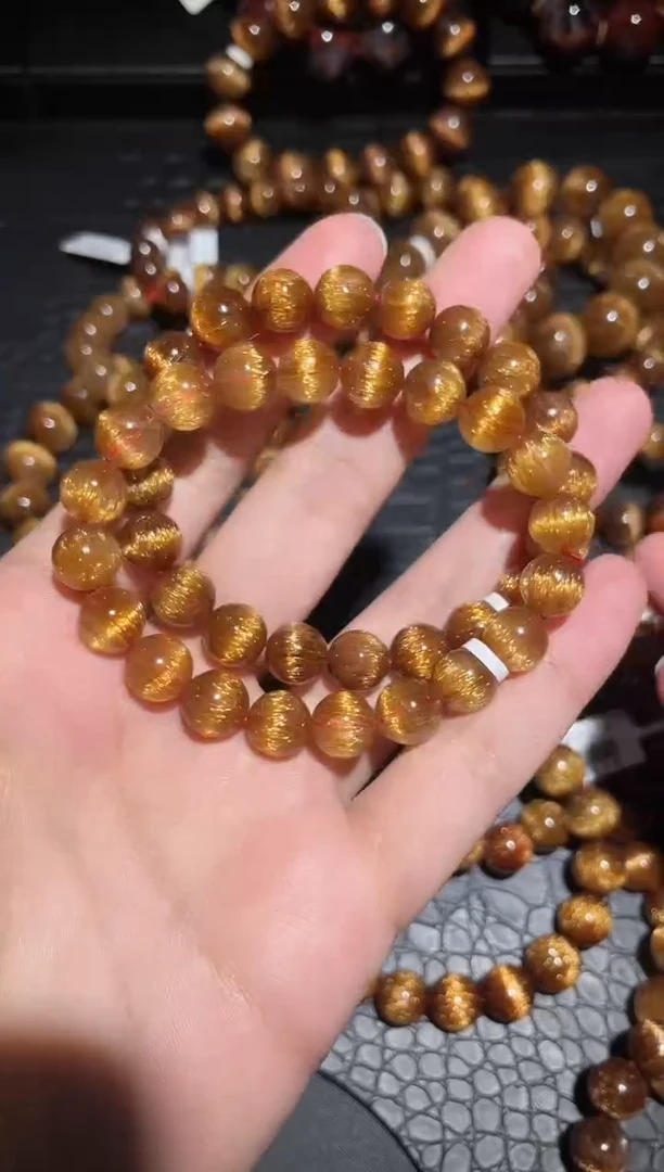 【闪购商品】水晶手链未镶嵌发晶单圈A9.5（多样性发其一）