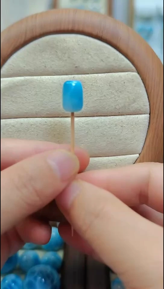 未镶嵌针钠钙石（海纹石）珠宝半成品谢*林多样性发一