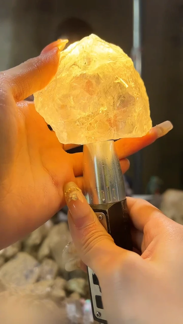 未镶嵌大型摆件（非配饰）水晶白阿赛676+灯座