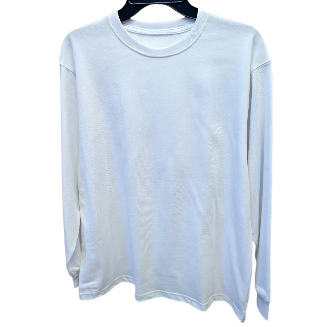 A1008   男士长袖T休闲百搭简约针织宽松圆领