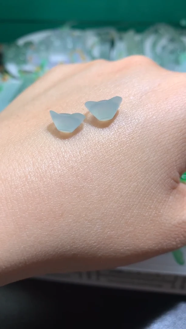 定制翡翠未镶嵌毛货