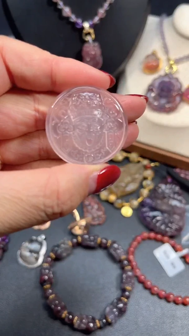 【闪购商品】水晶颈饰未镶嵌【百晶灵儿】天然定制款多样性发一