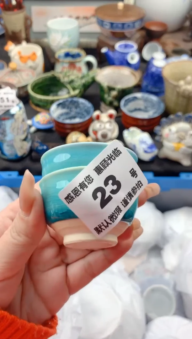 【闪购商品】瓷片23号九姑娘工艺品瓷器
