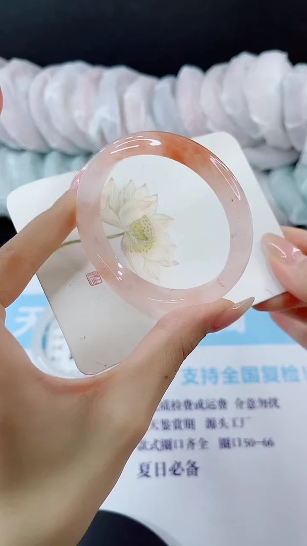 未镶嵌手镯石英质玉多样性发货L167