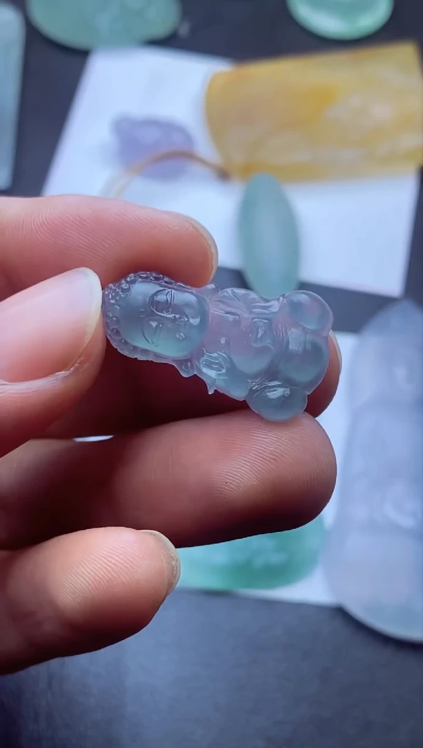 未镶嵌定制翡翠滴**答滴滴答答