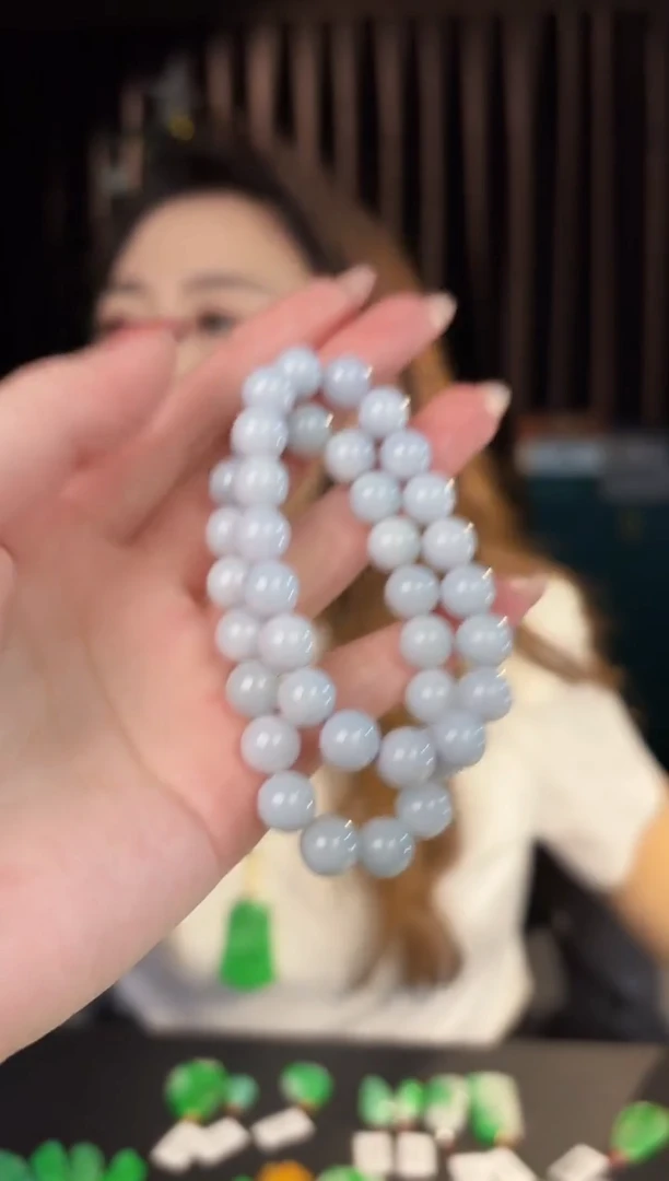 【闪购商品】翡翠手链未镶嵌缅料A货/支持复检/一件