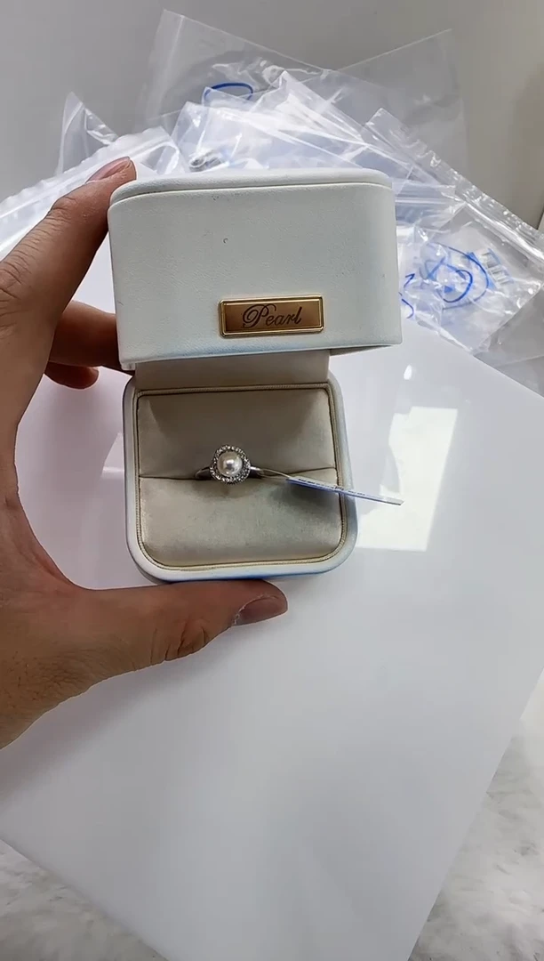 【闪购商品】海水珍珠DA银S925镶嵌c685 戒指6