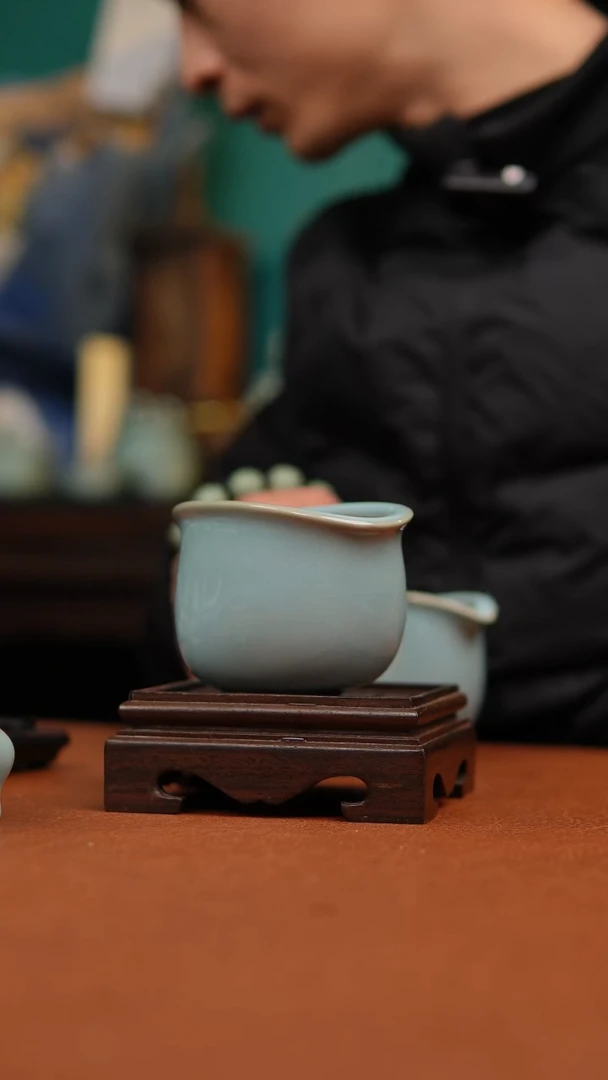 【闪购商品】瓷片原产地原矿天青公道微瑕福利