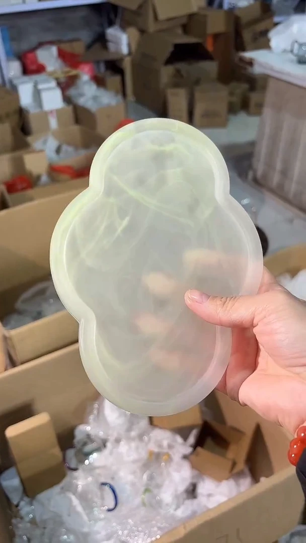 手工艺品琉璃海棠壶承