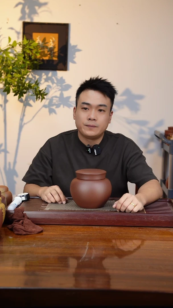 宜兴原矿紫砂茶叶罐