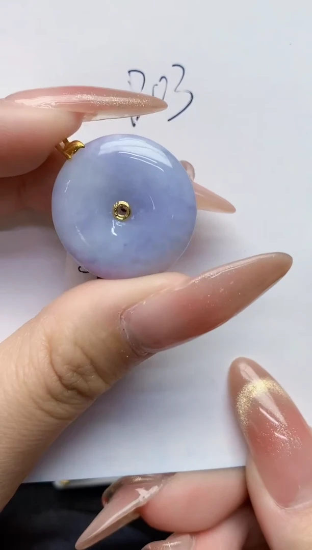 【闪购商品】翡翠颈饰18K金镶嵌000000000