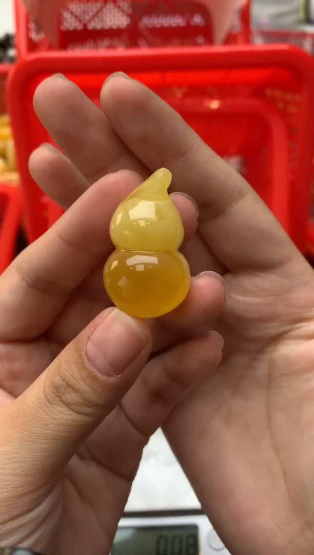 【闪购商品】琥珀珠宝奇石未镶嵌019琥珀蜜蜡 微瑕